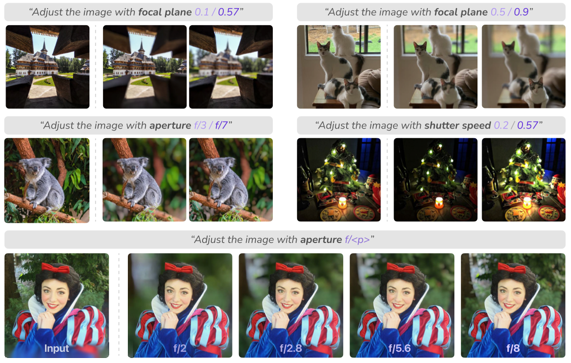 CamEdit visual preview